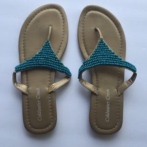 Coldwater turquoise Creek Sandals size 7
